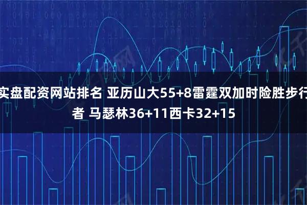 实盘配资网站排名 亚历山大55+8雷霆双加时险胜步行者 马瑟林36+11西卡32+15